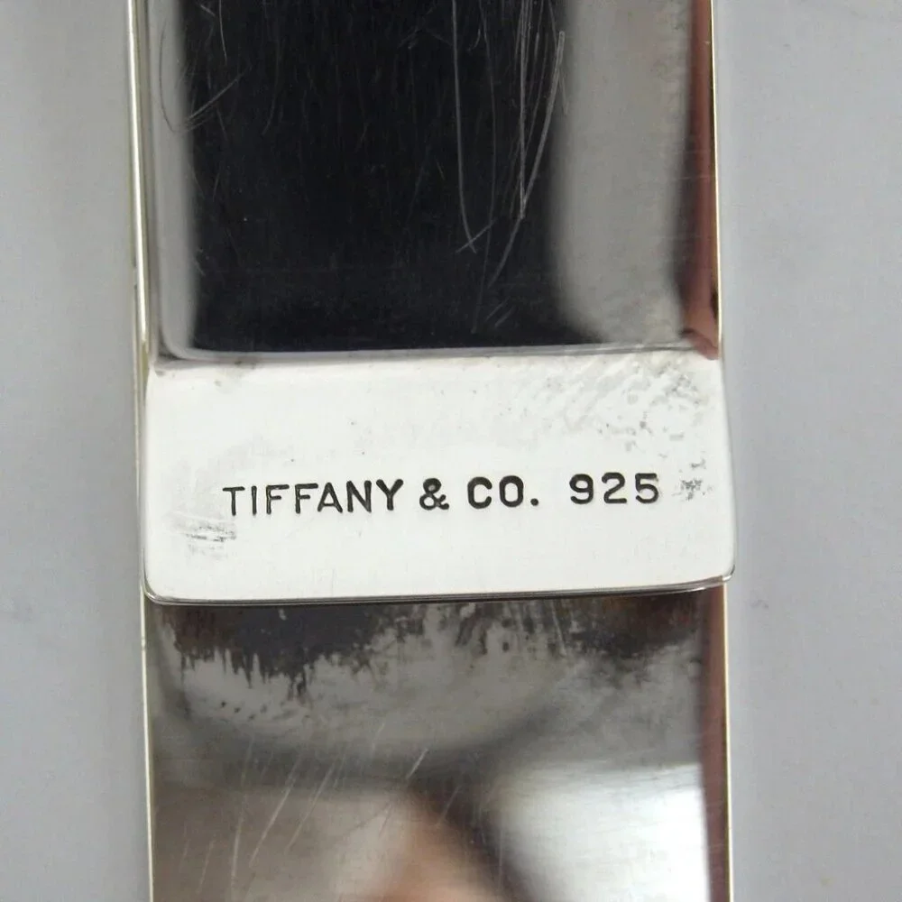Authentic TIFFANY＆Co. Money clip SV925 [Used]